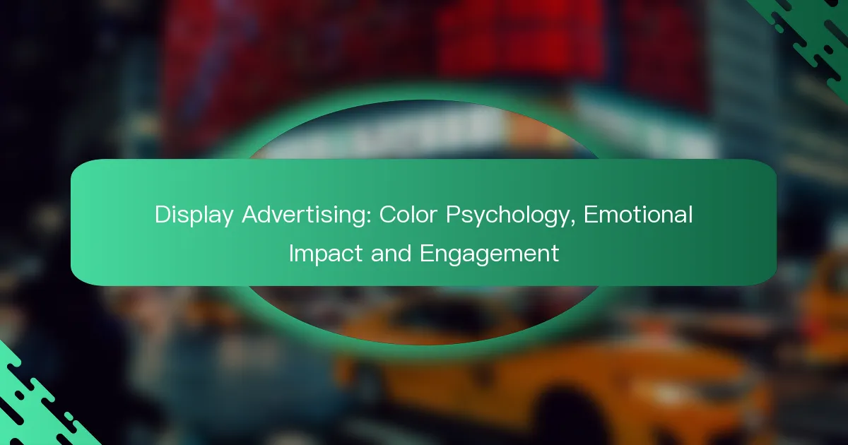 Display reklāma: krāsu psiholoģija, emocionālā ietekme un iesaiste