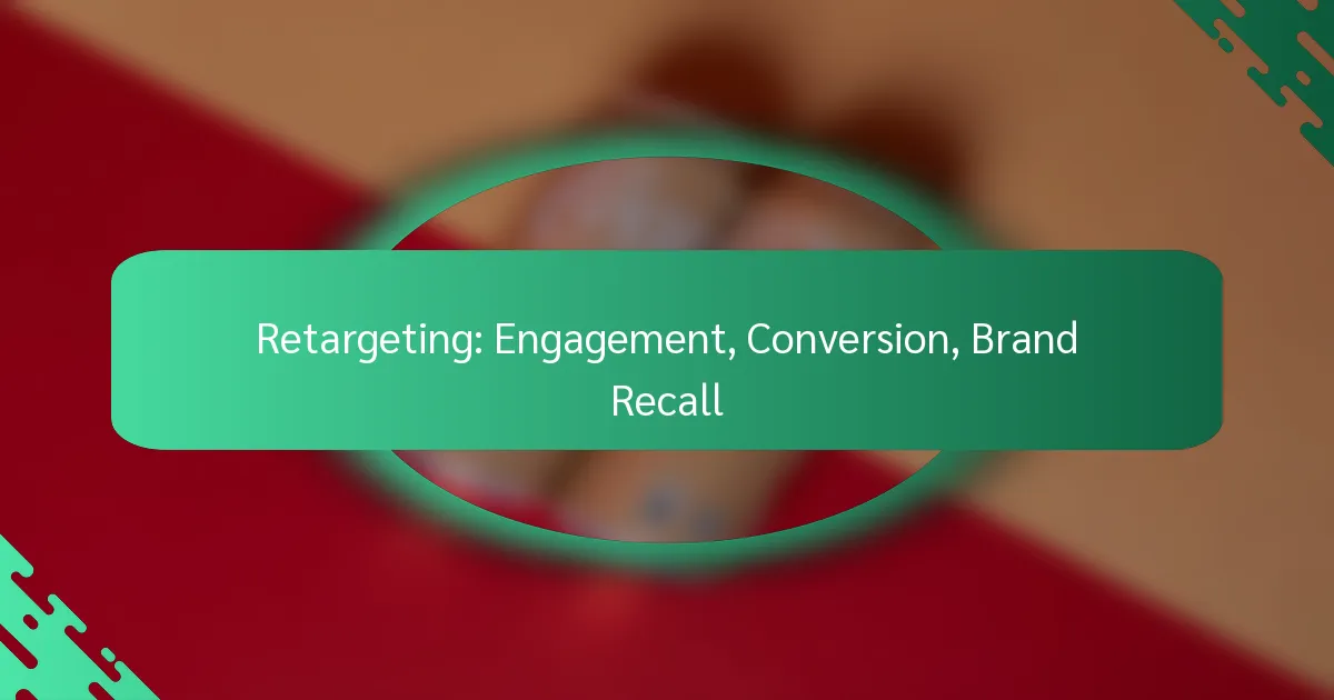 Retargetings: Iesaistīšanās, Konversija, Zīmola Atmiņa